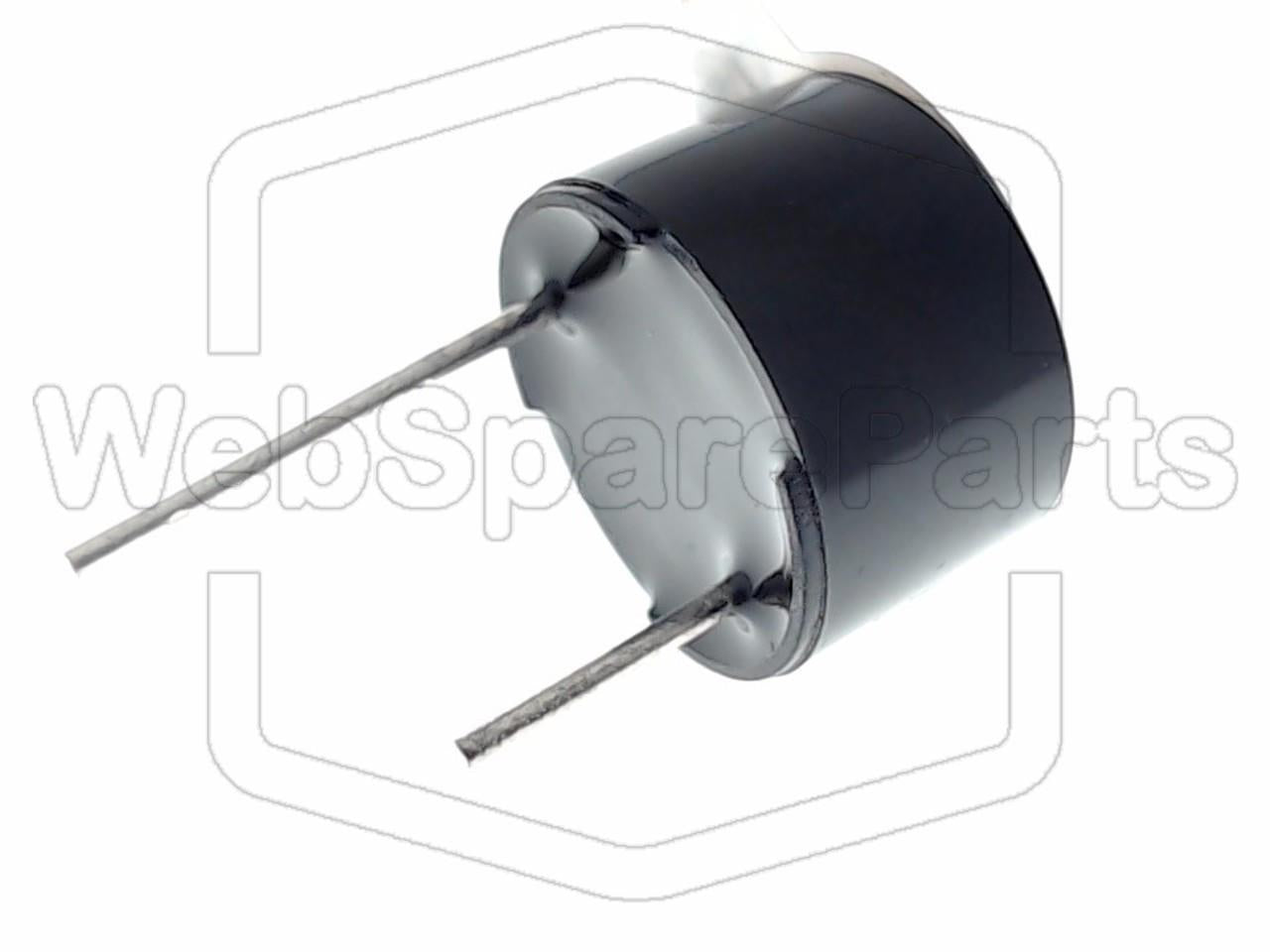 Electromagnetic buzzer Ø12x7.5mm 12VDC 85dB 2.3KHz - SV4/12-SN