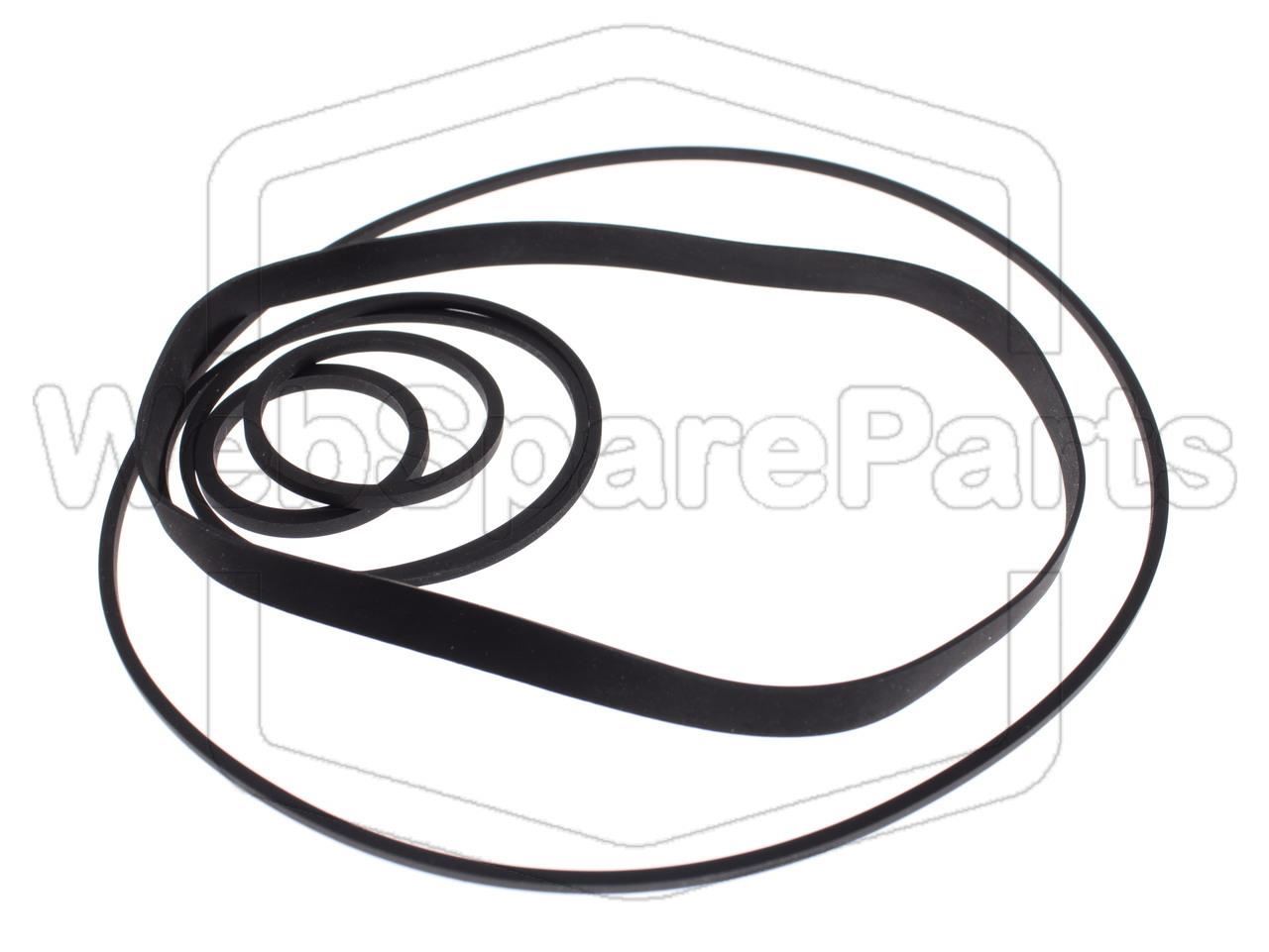 Belt Kit For Video Cassette Recorder Loewe OC-75