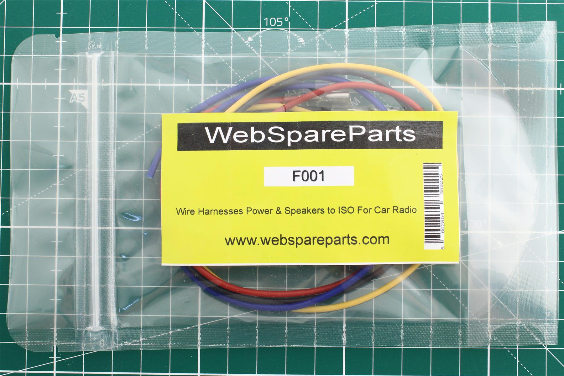 Vintage Blaupunkt connectors Wire Harnesses for Power & Speakers