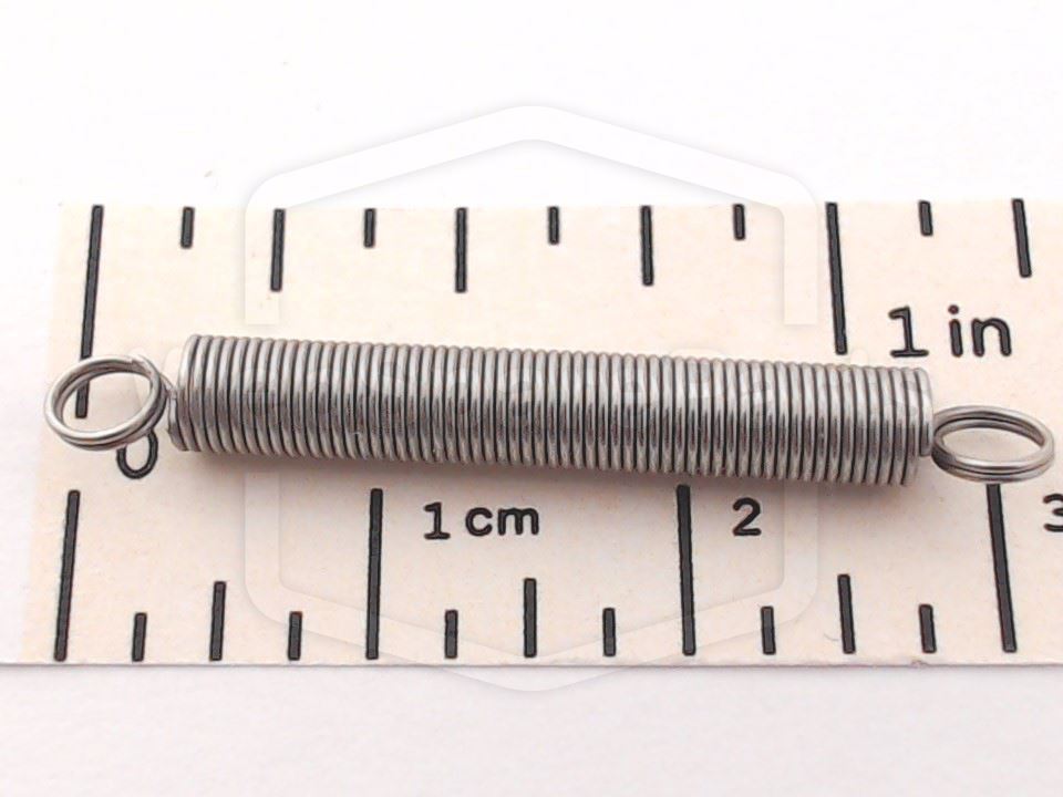 Extension Spring Ø = 3.8mm x TL = 23.6mm x TK = 0.4m