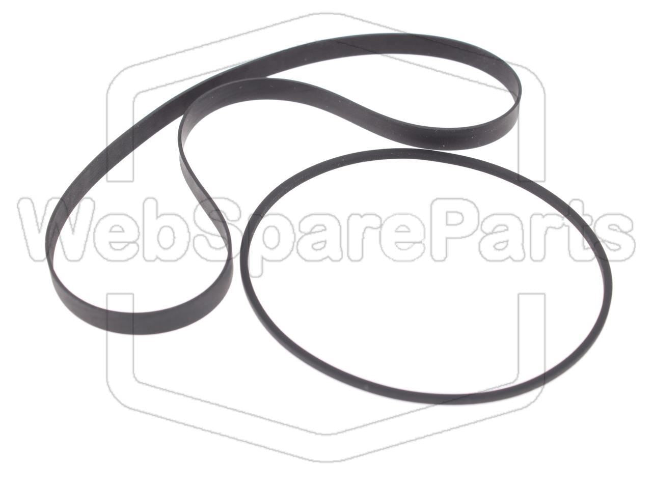 Belt Kit For Stereo Cassette Deck Aiwa AD-3600