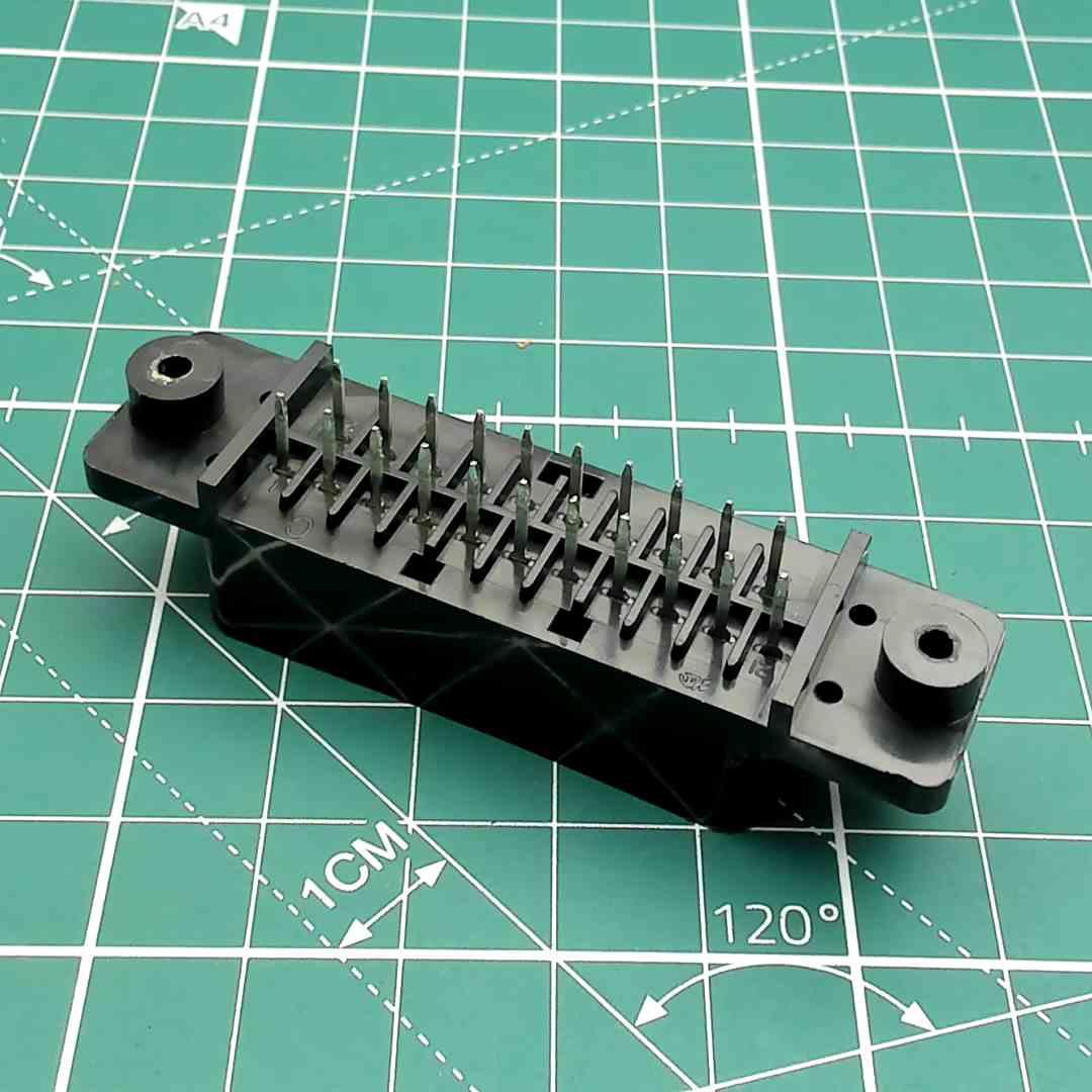 PCB-Mount SCART Connector Socket (Original), JVC