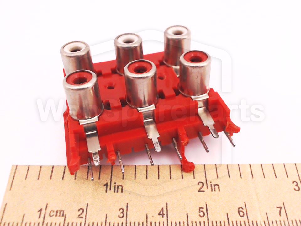 Sony CMT-CP Series RCA Female PCB Jack for Vintage Audio Repair