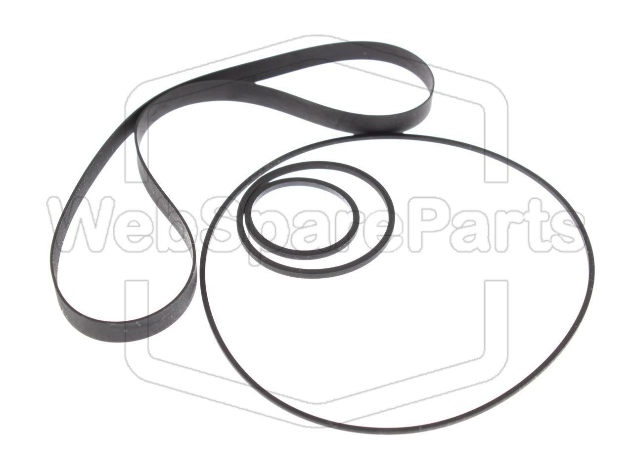 Belt Kit for Pioneer CT-F1000 Stereo Cassette Deck