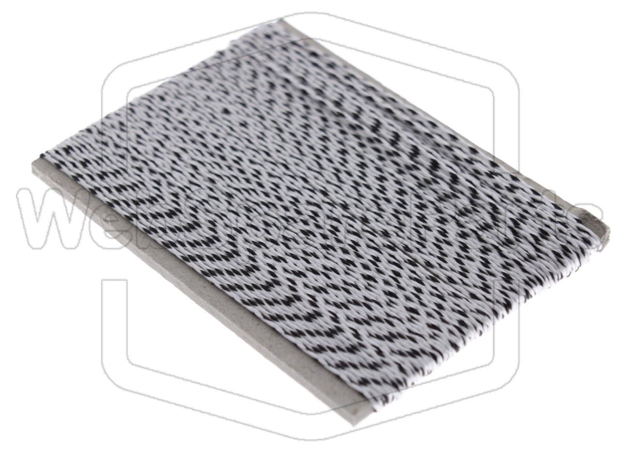 Dial Cord for Vintage Radios Black/White 5 meters