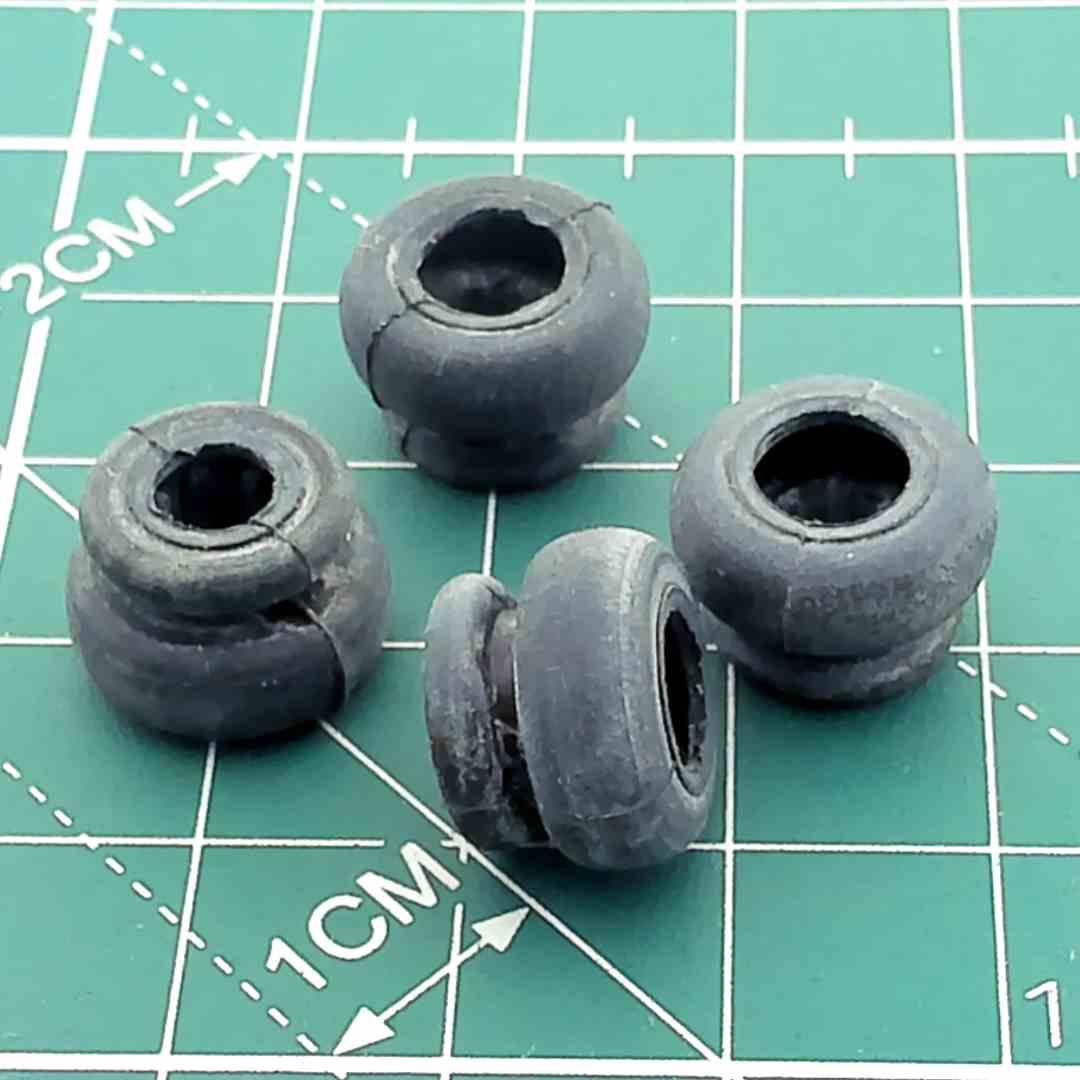 Anti-Vibration Rubber Grommets (Dampers) for CD DVD Blu-Ray Player Mechanisms