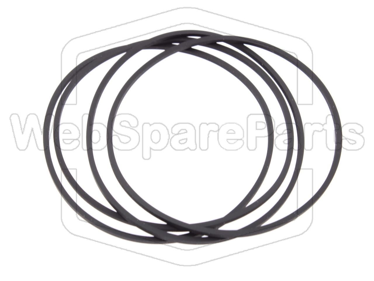 Full Belt Kit for Kenwood KX-W4050 Double Cassette Deck