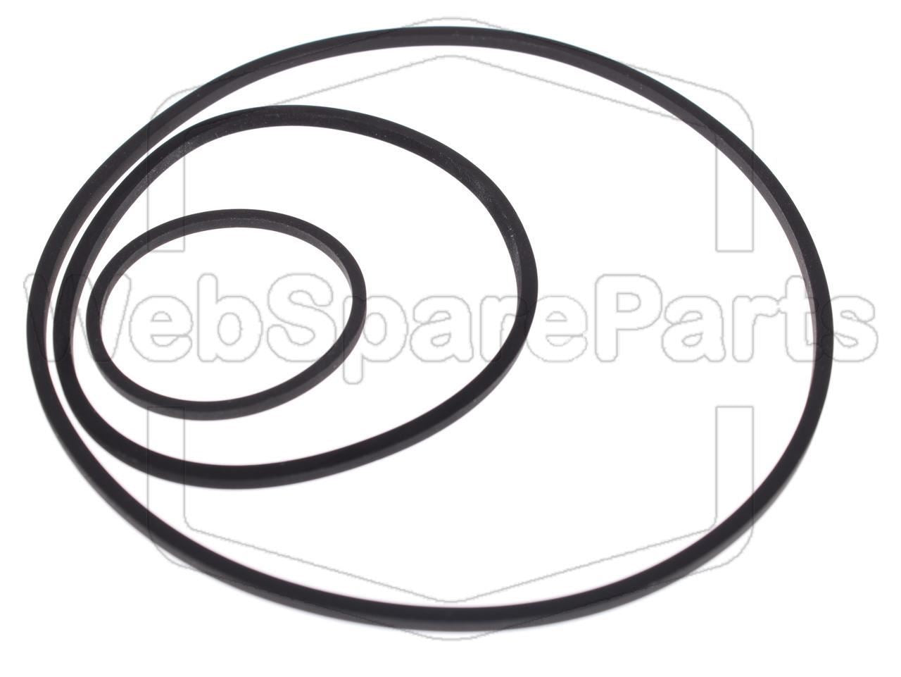 Belt Kit For Video Cassette Recorder JVC HR-J815 EG