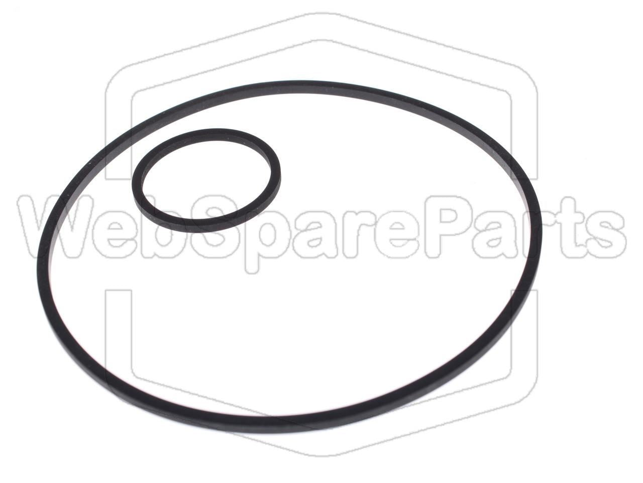 Belt Kit For Video Cassette Recorder Universum VR-2186