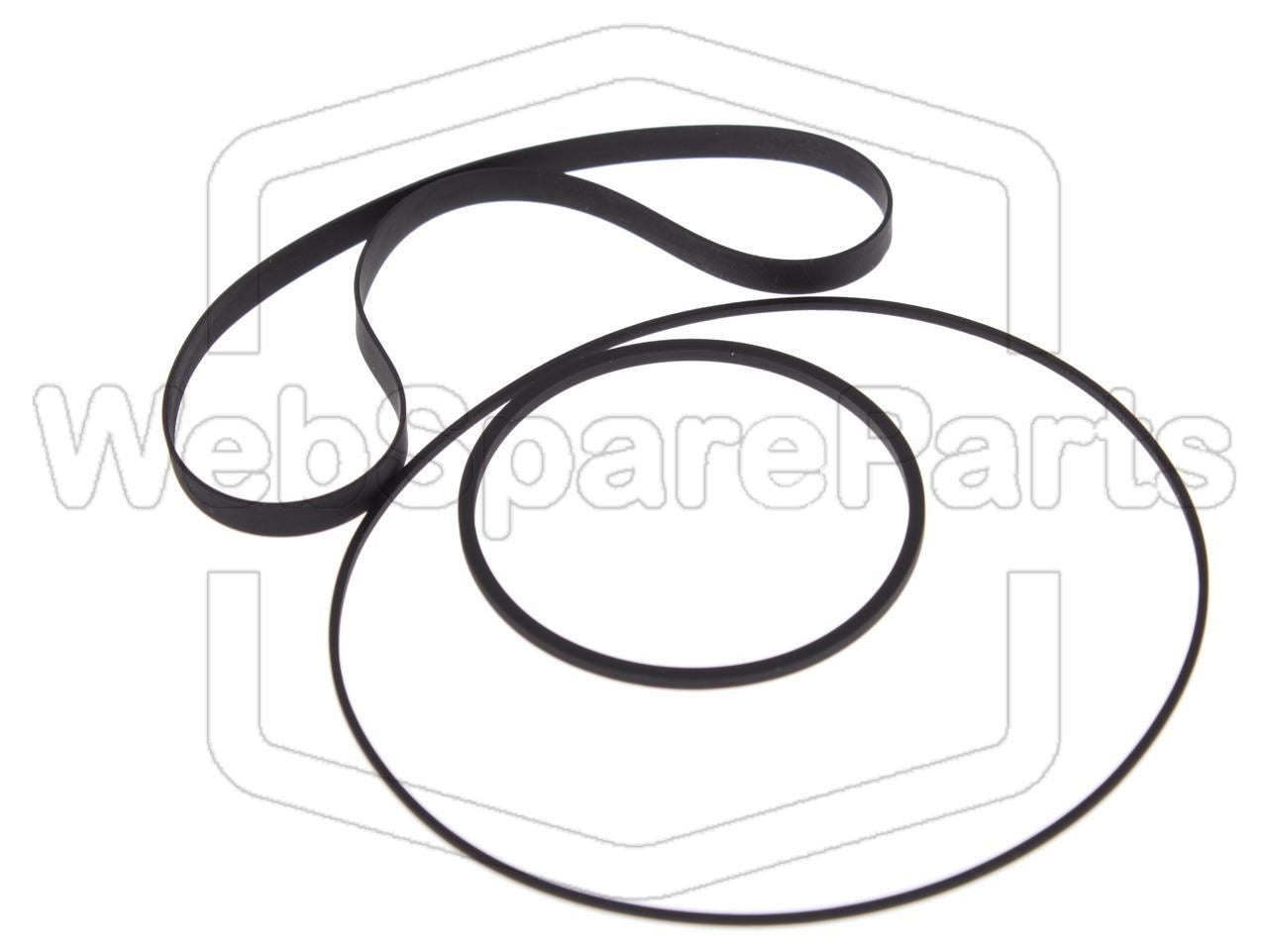 Belt Kit For Cassette Deck Nakamichi ZX-9