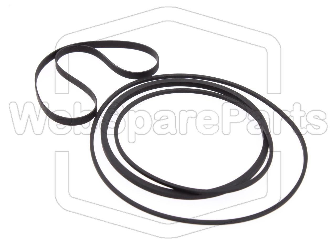 Belt Kit For Stereo Cassette Deck Denon UDR-90 (D-90)
