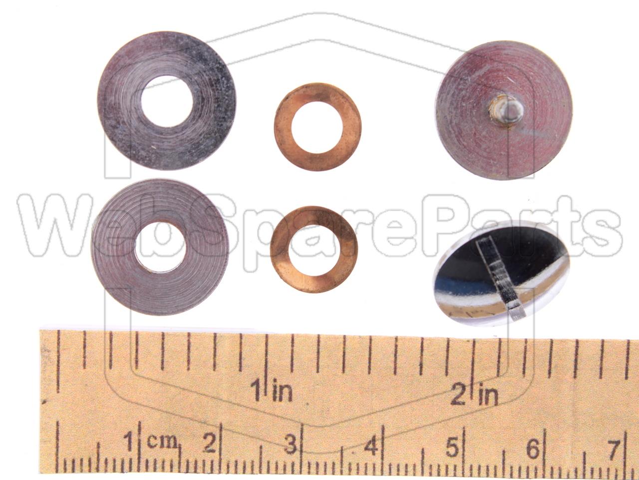 Philips L6X38T Handle Screws for Vintage Radio