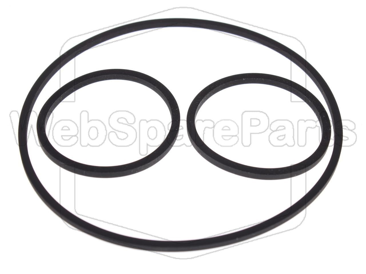 Belt Kit for Video Cassette Recorder (VCR) Bischke UB-480