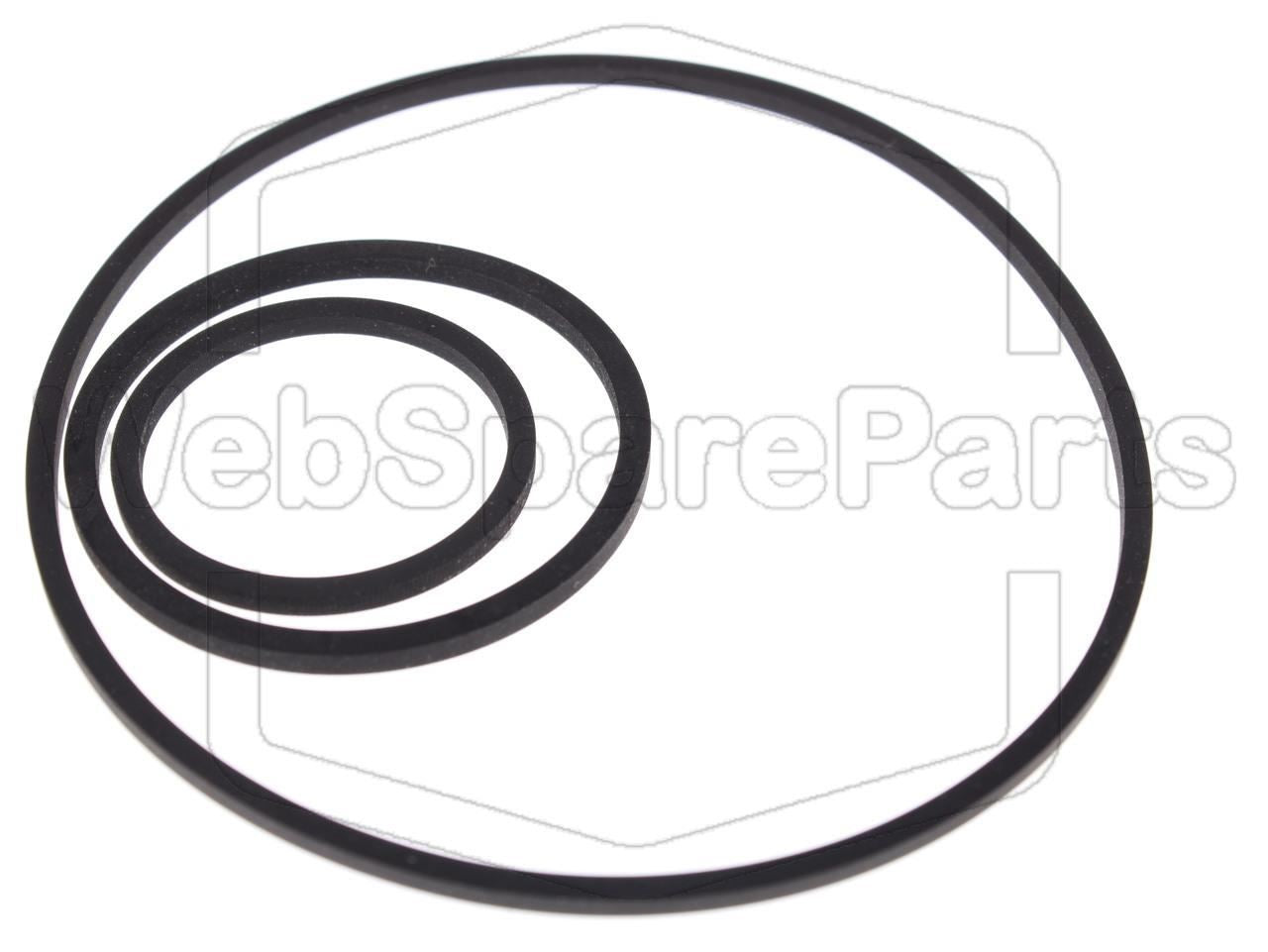 Belt Kit For Video Cassette Recorder Fisher FVH-P915 K