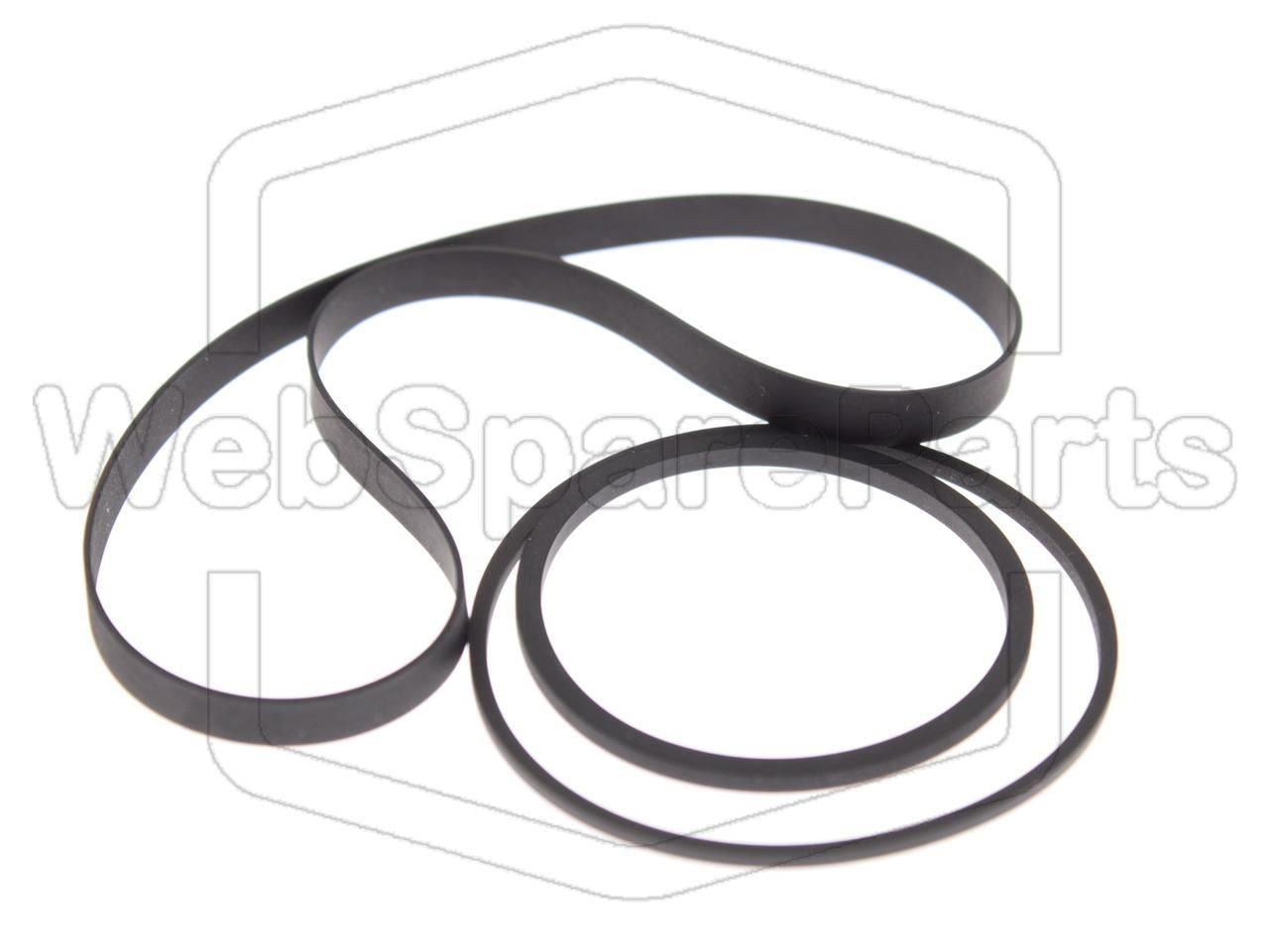 Belt Kit For Stereo Cassette Deck Kenwood KX-5060S
