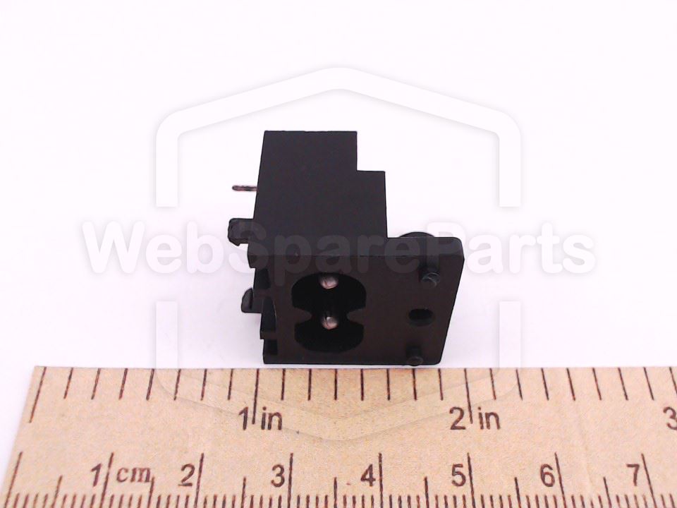 PCB-Mount IEC C8 AC Mains Input Connector for Sharp CD-BA Series