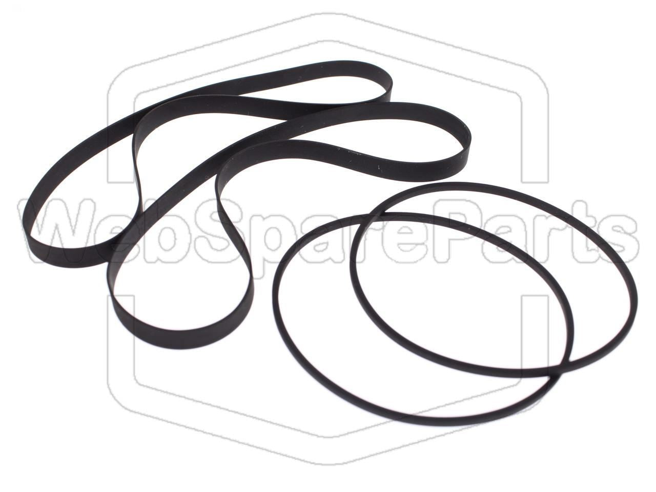 Belt Kit for Pioneer CT-W803RS Double Cassette Deck