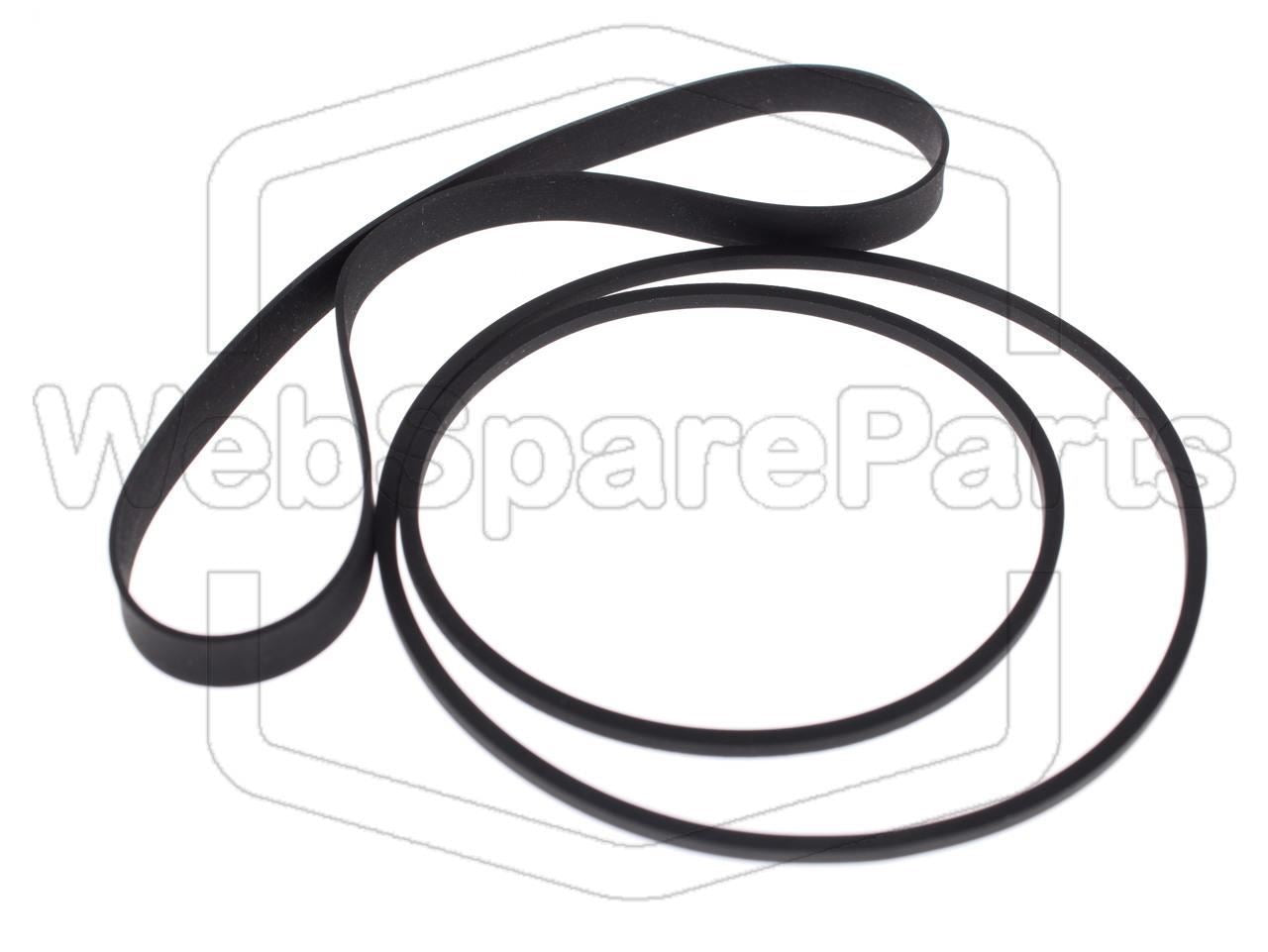 Belt Kit For Video Cassette Recorder Mitsubishi HS-318