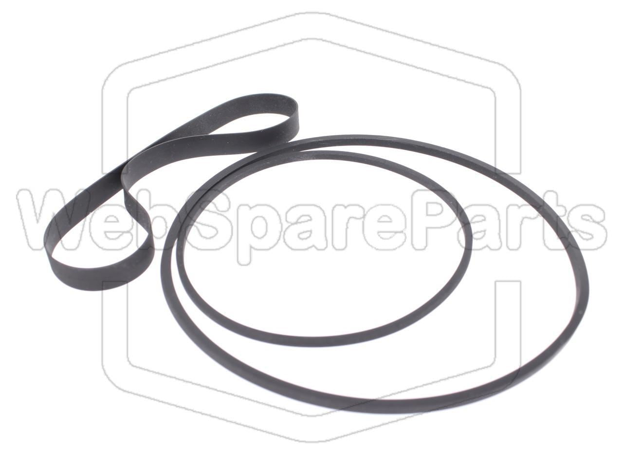 Belt Kit For Video Cassette Recorder Universum VTR-5500P Betamax