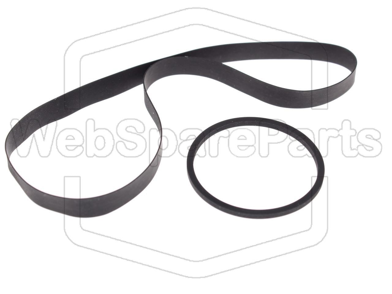 Belt Kit For Video Cassette Recorder Toshiba V-88