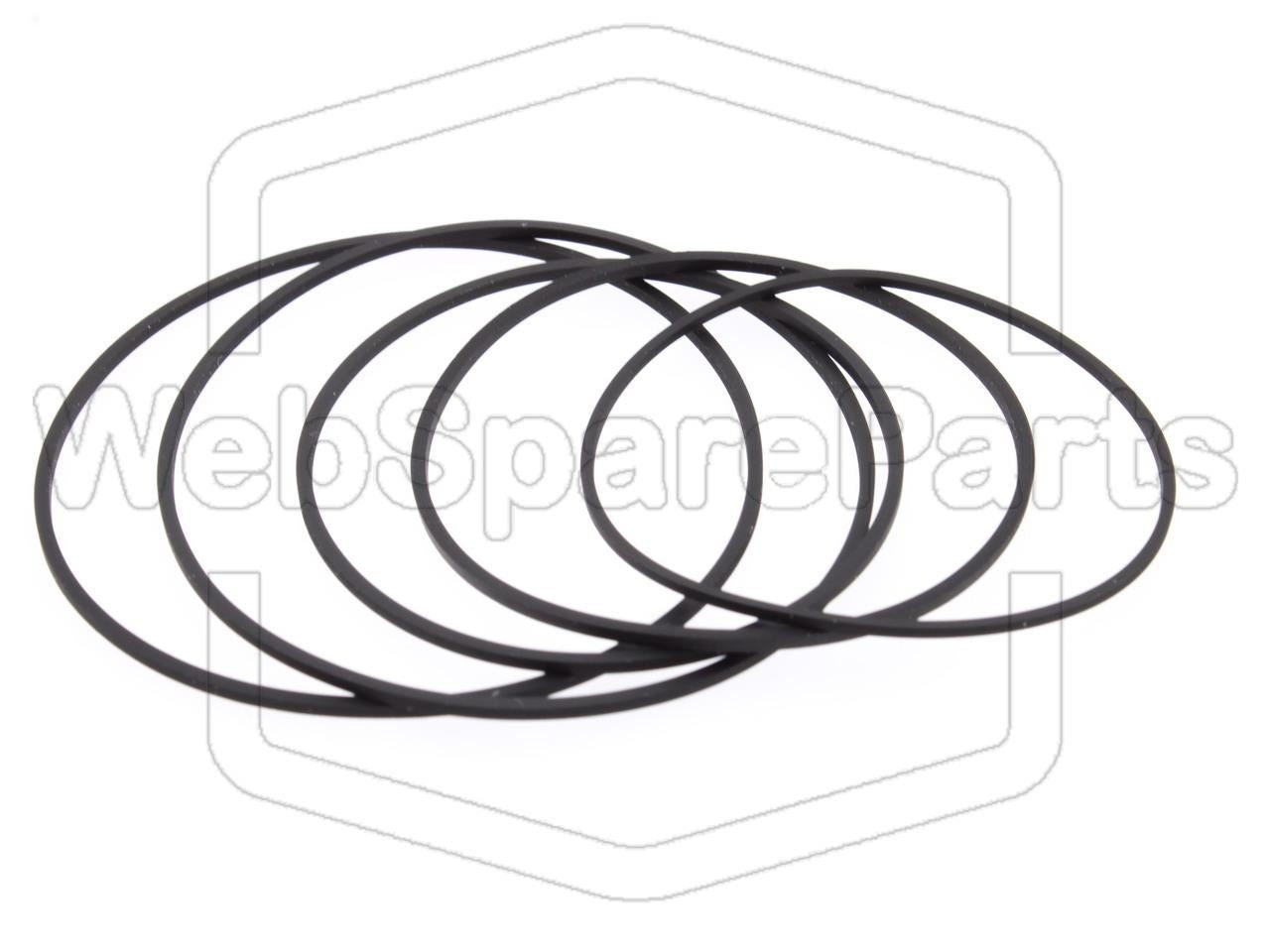 Belt Kit For Cassette Player Sony TC-W190