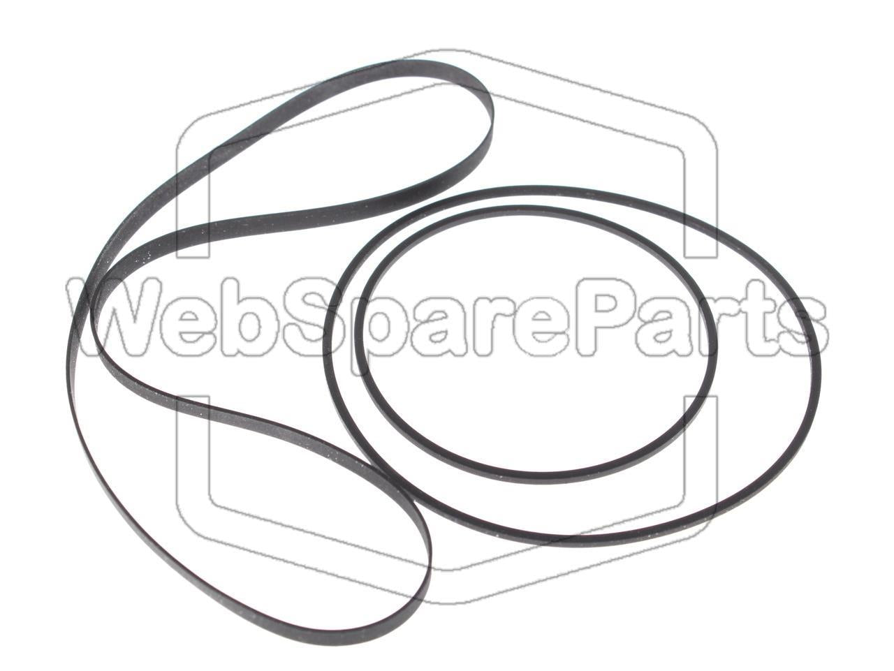 Belt Kit for SAE C102 Stereo Cassette Deck