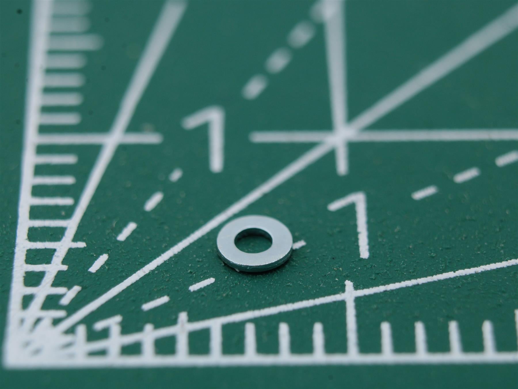 Washer Round M1, 1.1mm x 2.5mm Thickness 0.3mm