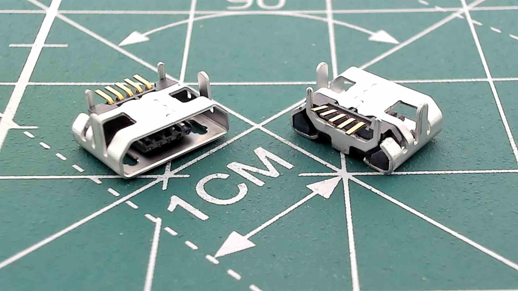 Micro USB Female Connector for PCB Soldering S7479