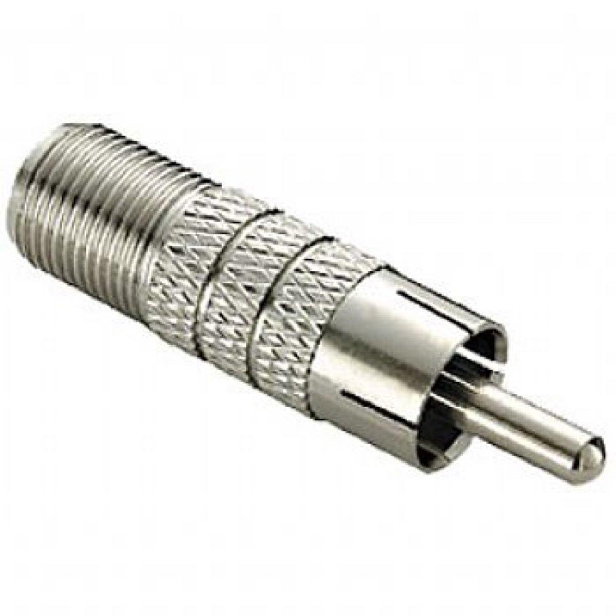 RCA Male to F Female Adapter