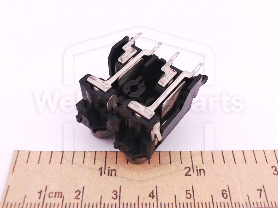 Aiwa NSX-HG Series 4×RCA Female PCB Jacks for Vintage Audio Repair