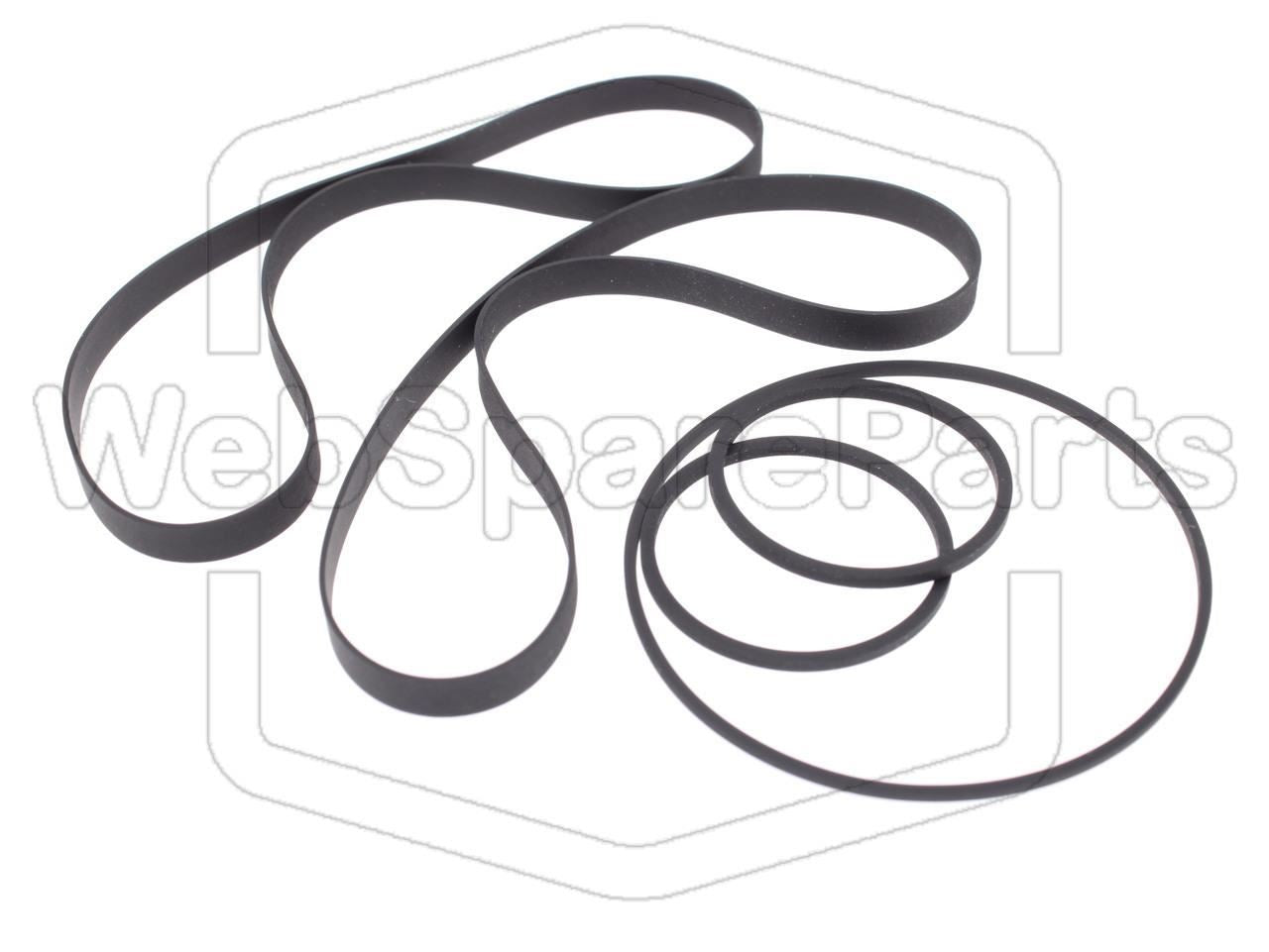 Belt Kit For Cassette Player Sony TC-WR511