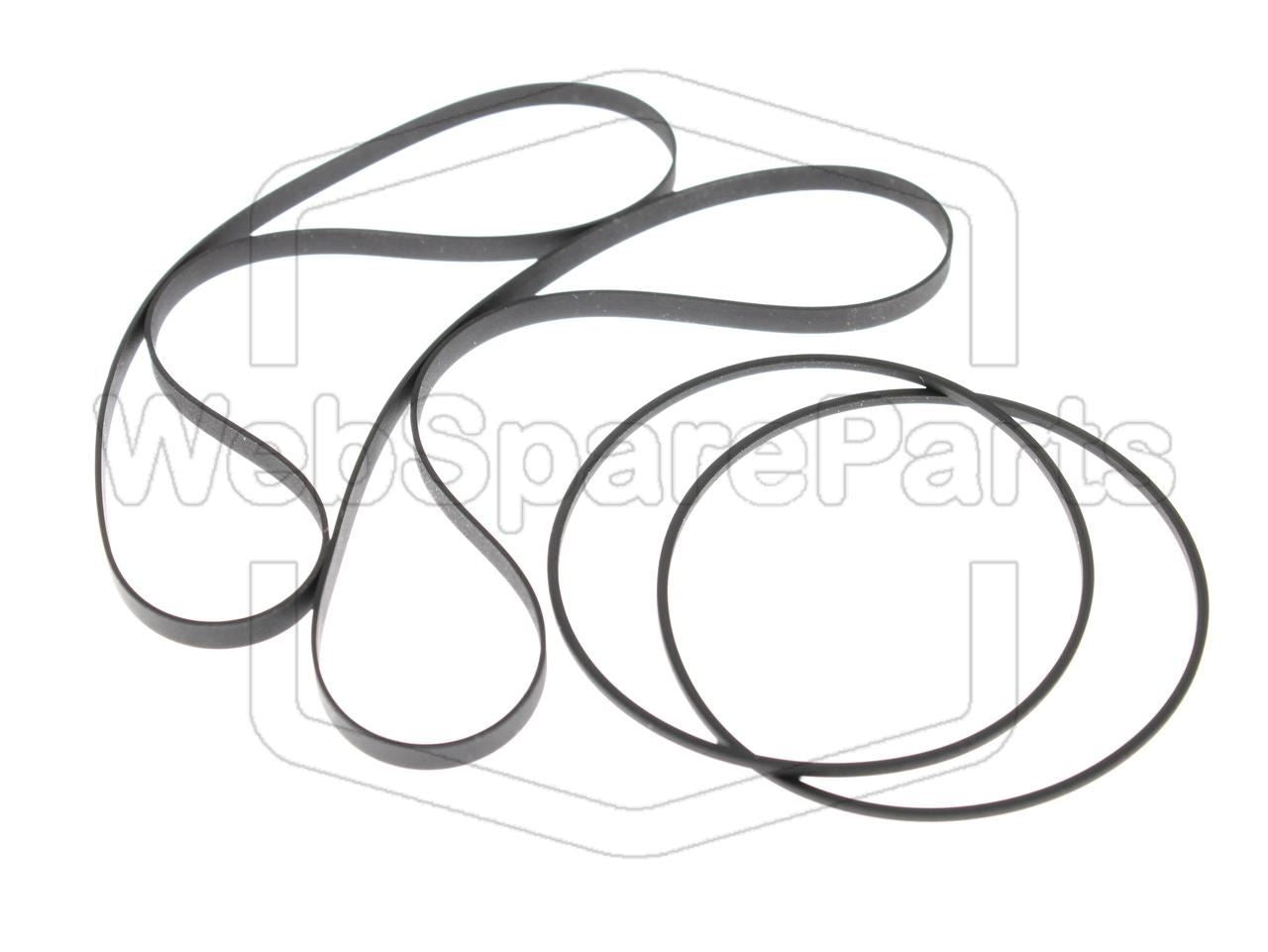 Belt Kit for Marantz SD535 Double Cassette Deck