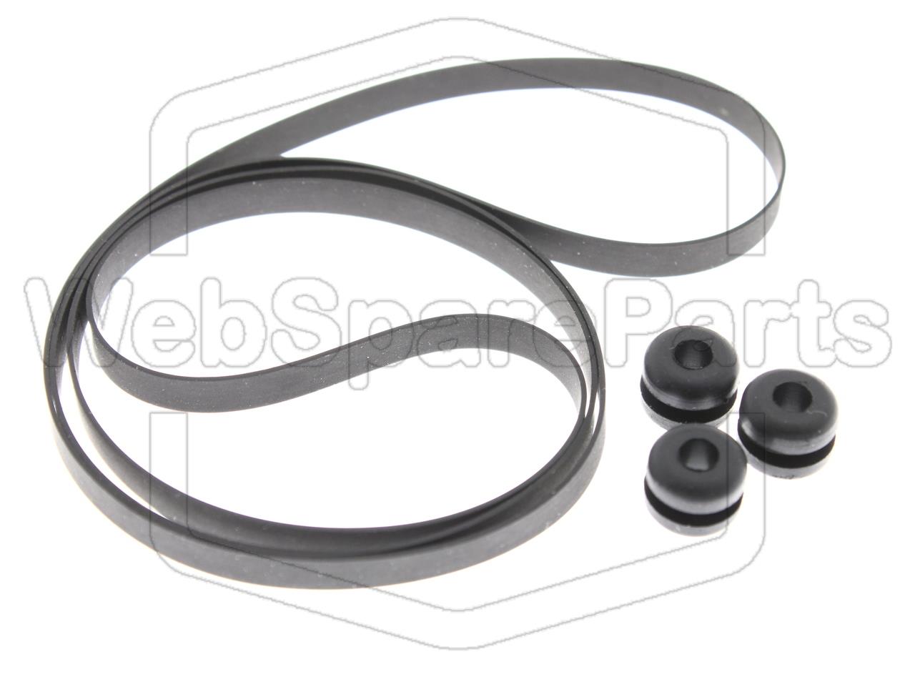 Turntable Belt + Motor Grommet For Compact System Beocenter 2200 (1985-1986)