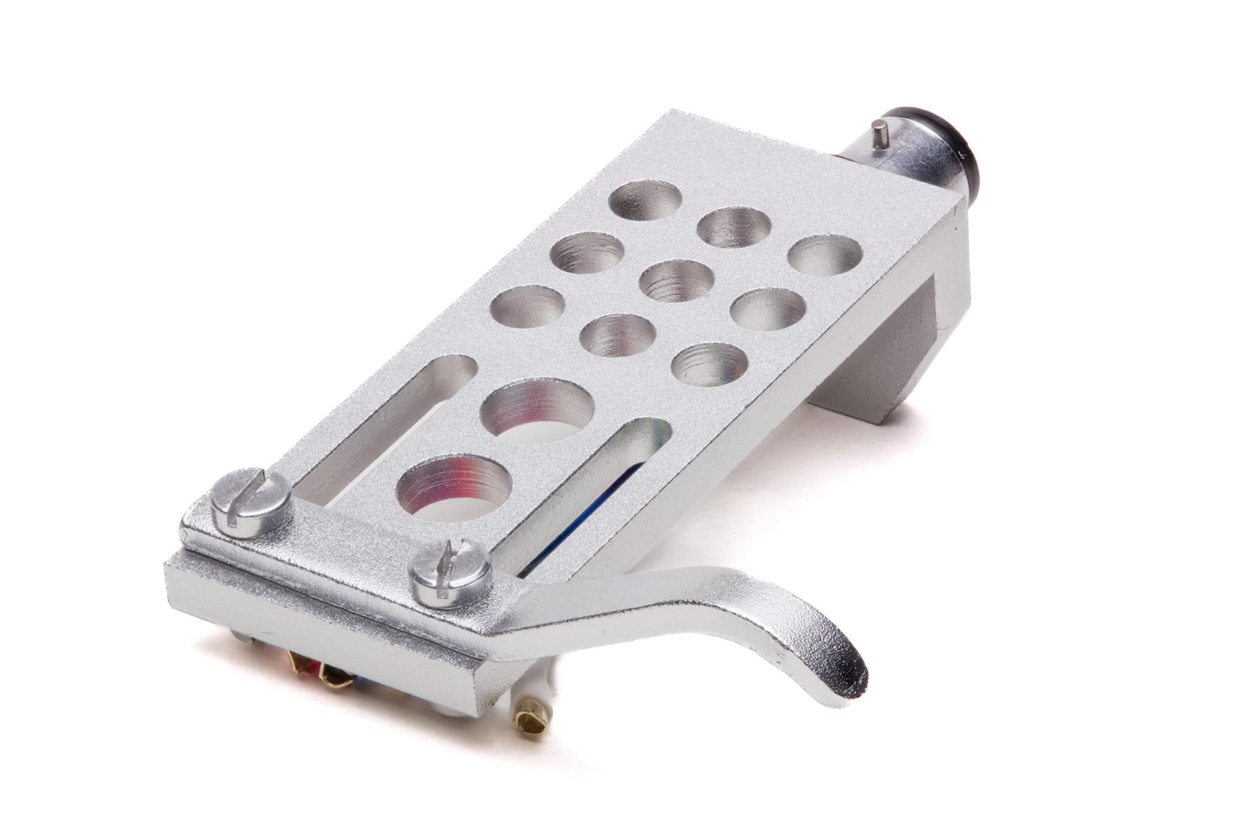 Analogis HS-26 CNC Aluminium Headshell – SME Mount with Gold-Plated OFC Leads [Silve