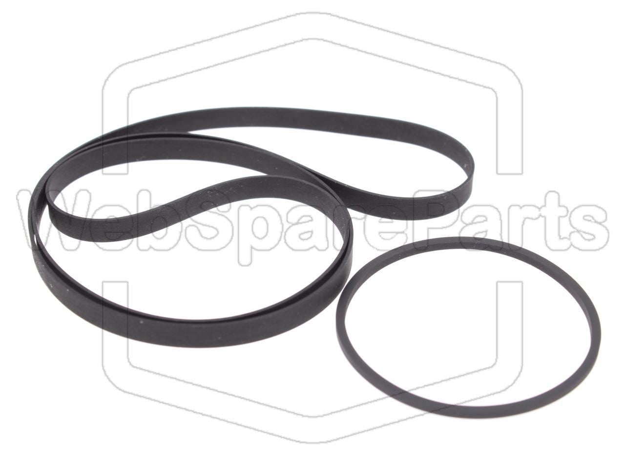 Belt Kit for Cassette Deck Bang & Olufsen Beocord 4500 Type:4963