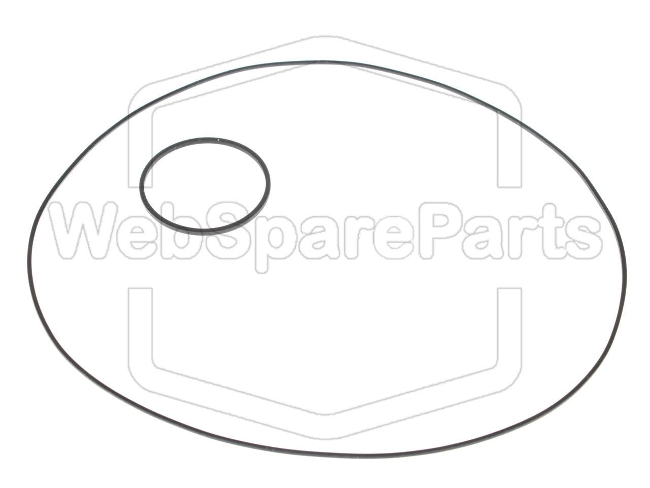 Belt Kit for Car Radio Cassette Player Sony XR-4203