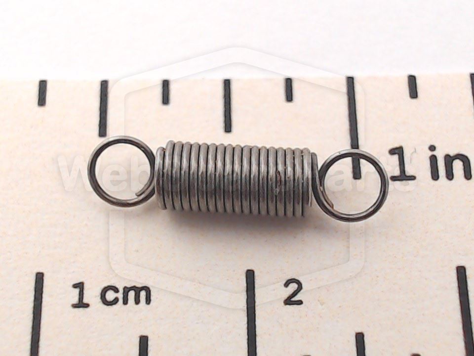 Extension Spring Ø = 3.4mm x TL = 7.2mm x TK = 0.38m