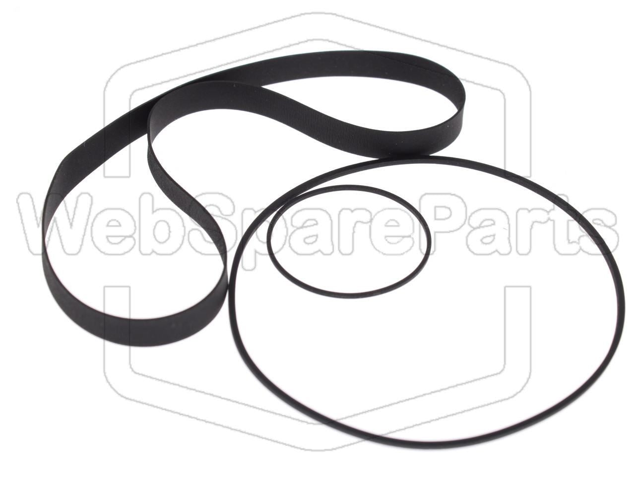 Belt Kit For Video Cassette Recorder Orion VP-10