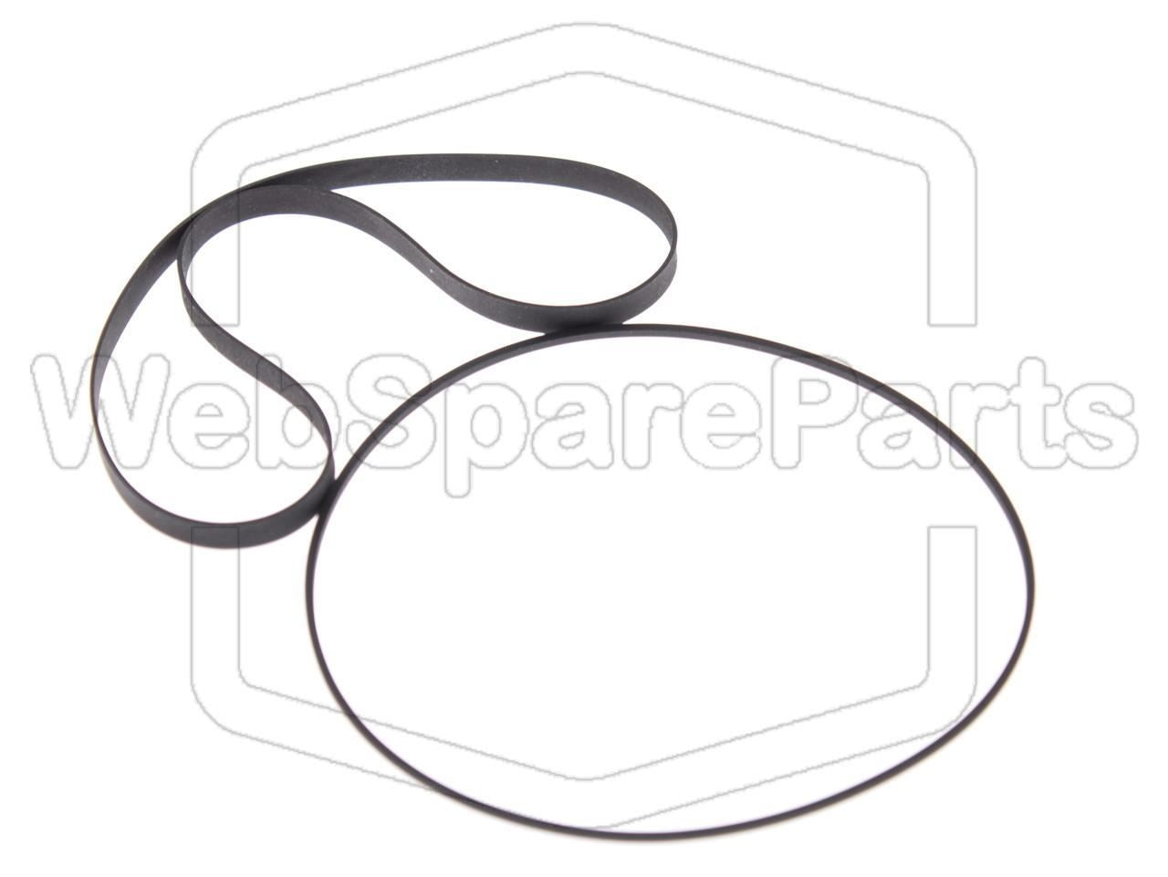 Belt Kit For Stereo Cassette Deck Kenwood KX-440HX