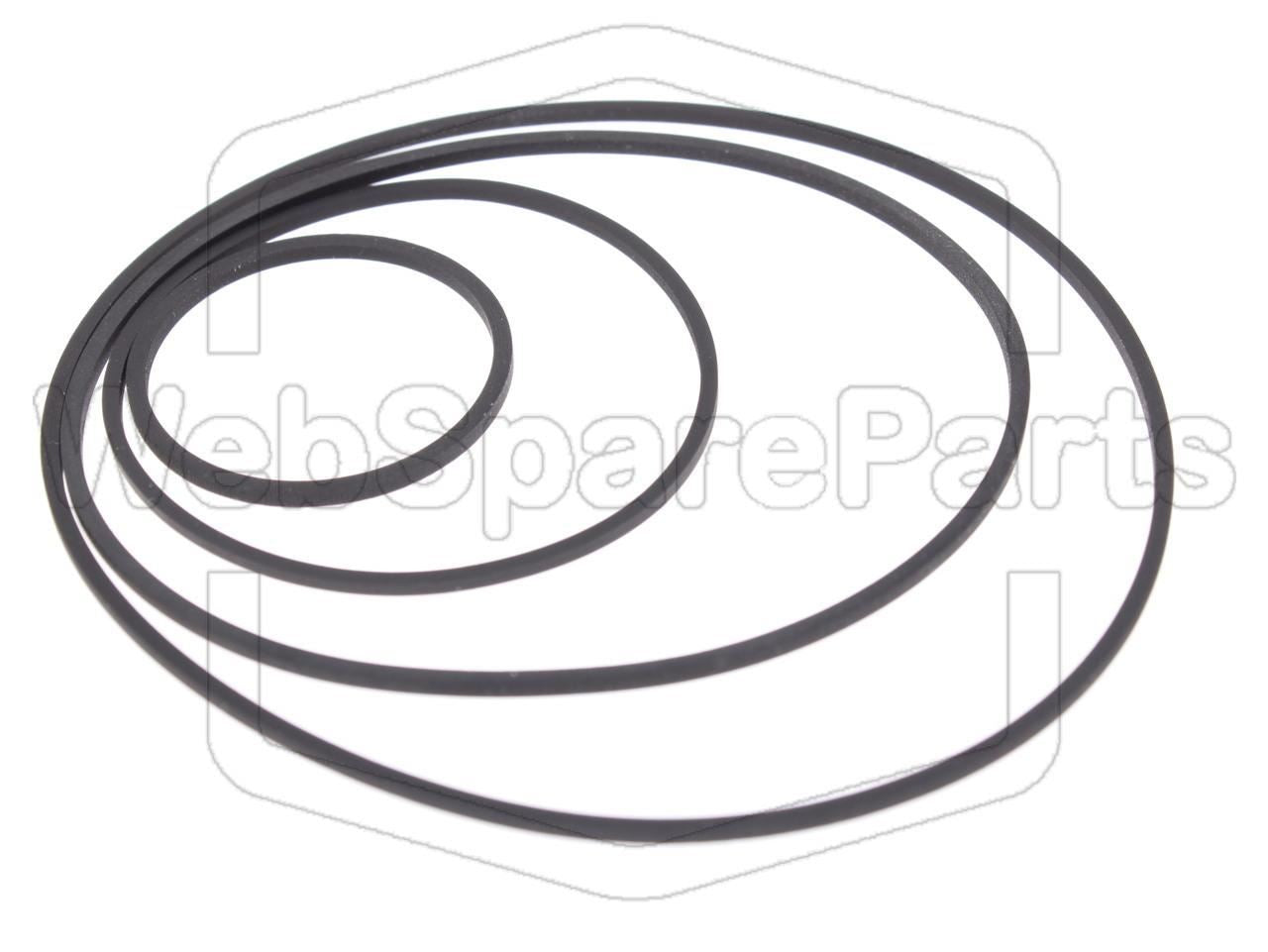 Aiwa AD-6300 Belt Kit for Cassette Deck