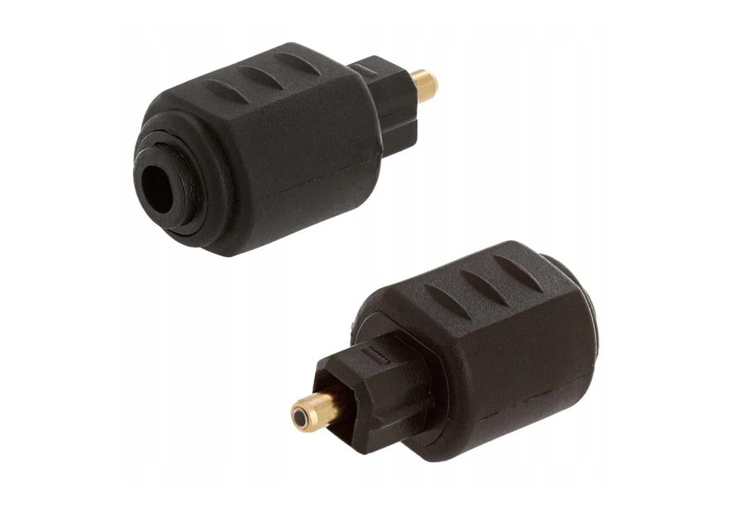 Optical Toslink Adapter Male to 3.5mm Digital Toslink Female