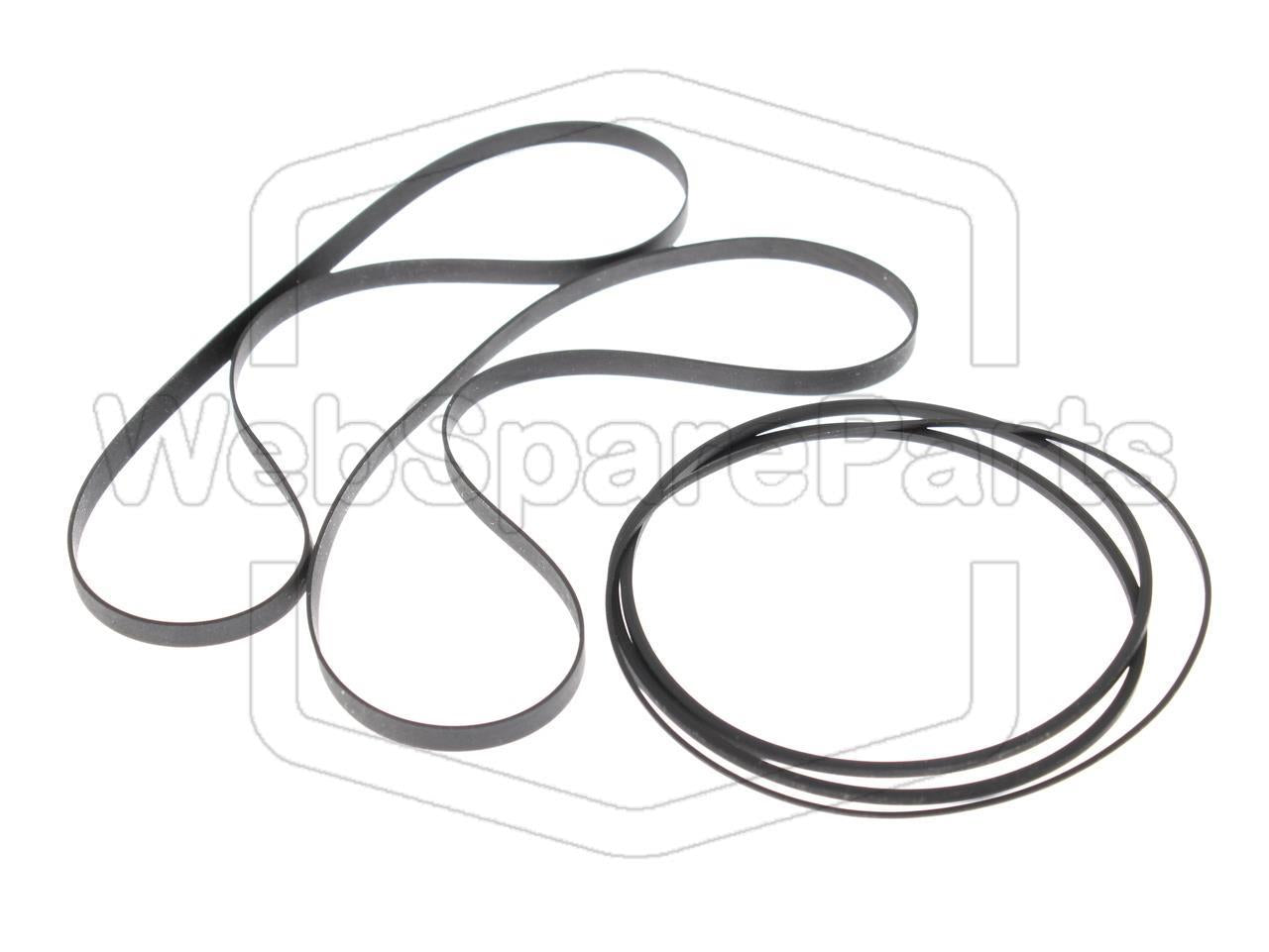 Belt Kit for Pioneer CT-1270WR Double Cassette Deck