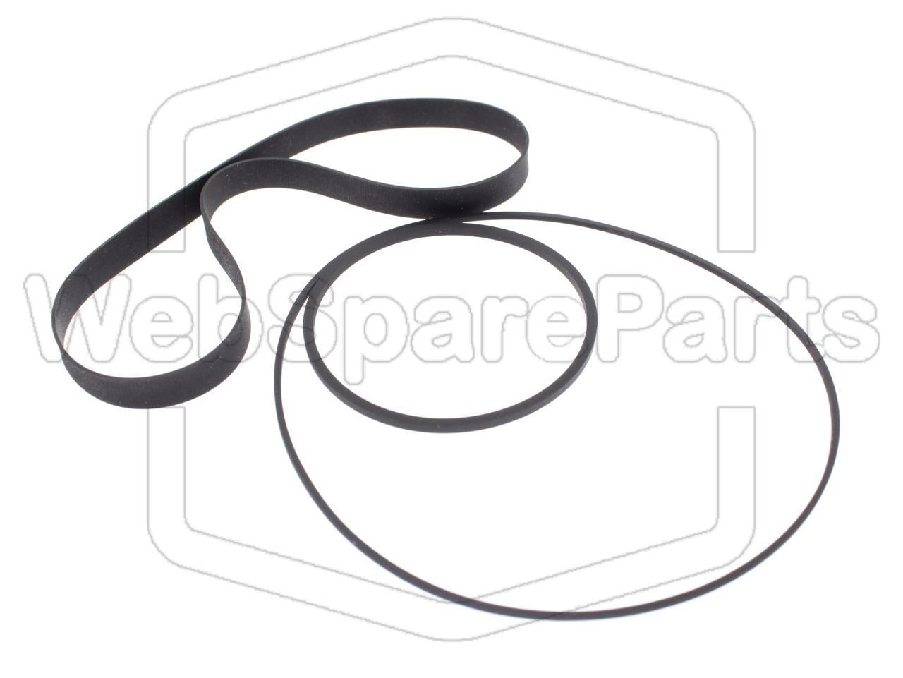 Belt Kit For Cassette Deck Nakamichi LX-5
