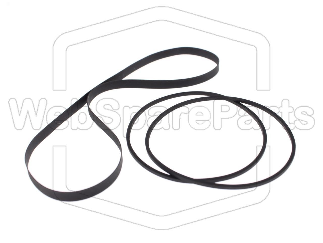 Belt Kit For Stereo Cassette Deck Sony TC-FX410R