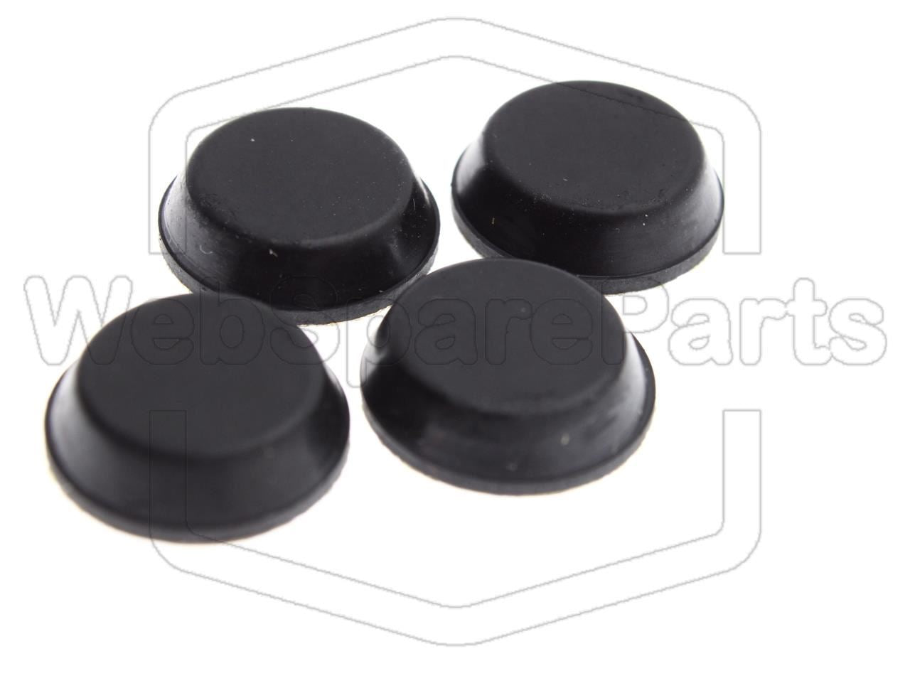 Rubber Feet For Cassette Deck Bang & Olufsen Beocord 1500 Type: 2642, 2645 (1979-1980)