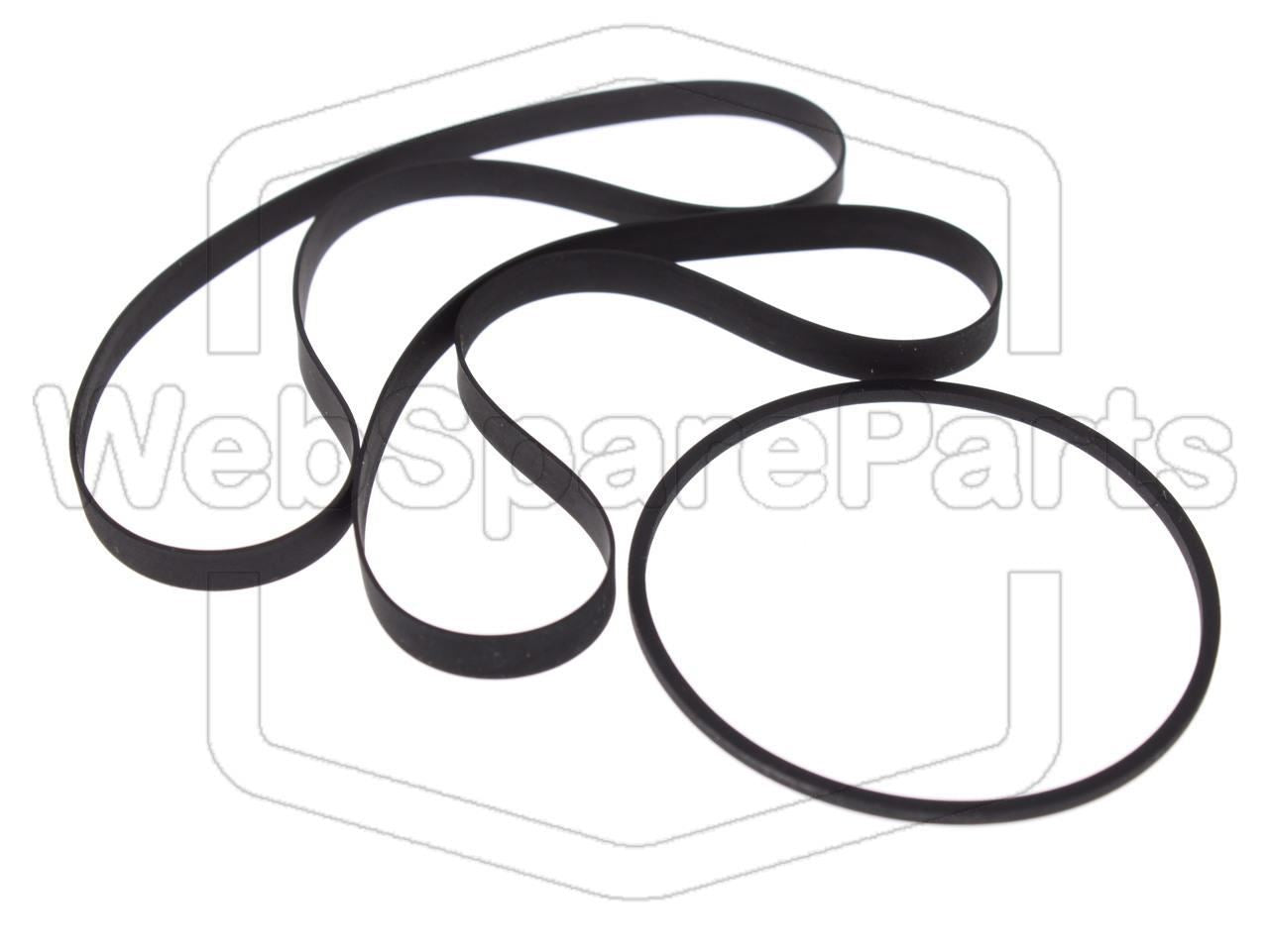 Belt Kit For Cassette Deck Sansui D-75CW