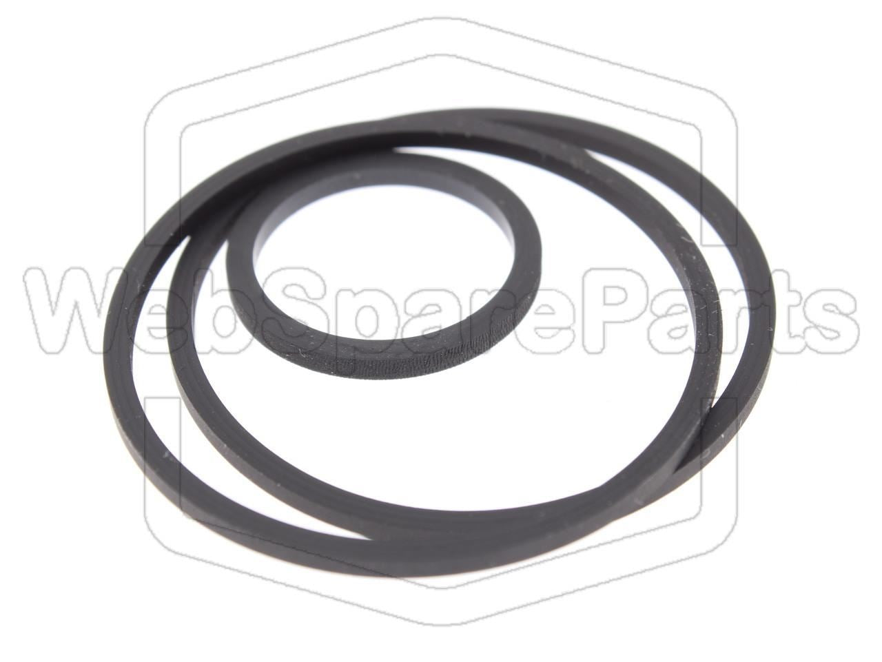 Belt Kit For Turntable Record Player Aiwa LX-10