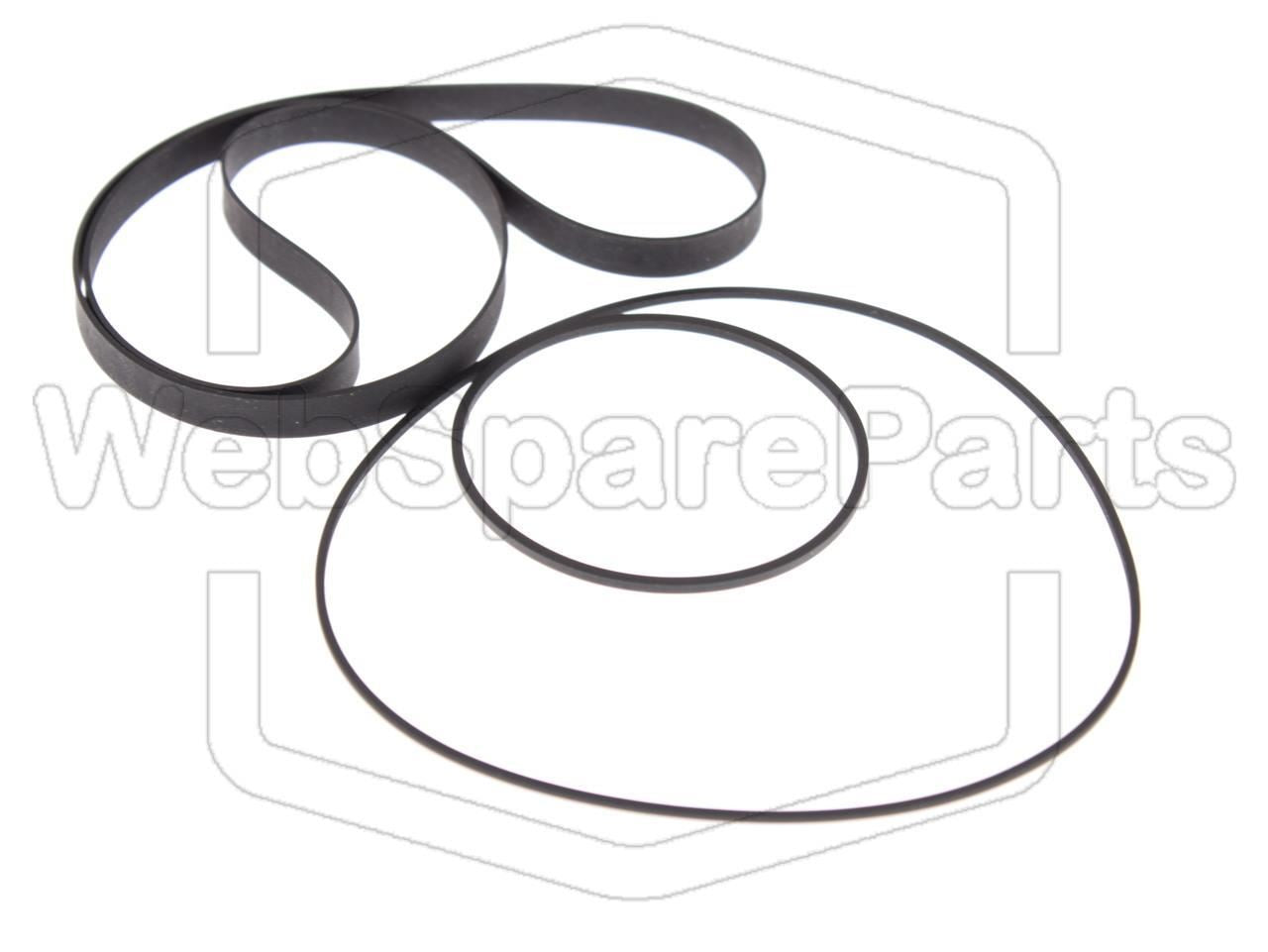 Belt Kit For Stereo Cassette Deck Kenwood KX-920