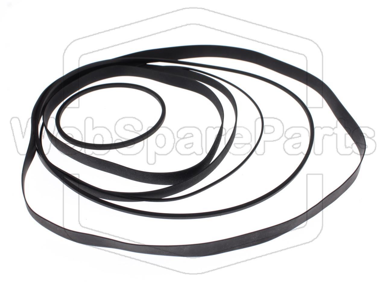 Belt Kit For Video Cassette Recorder Sony SL-8000E Betamax