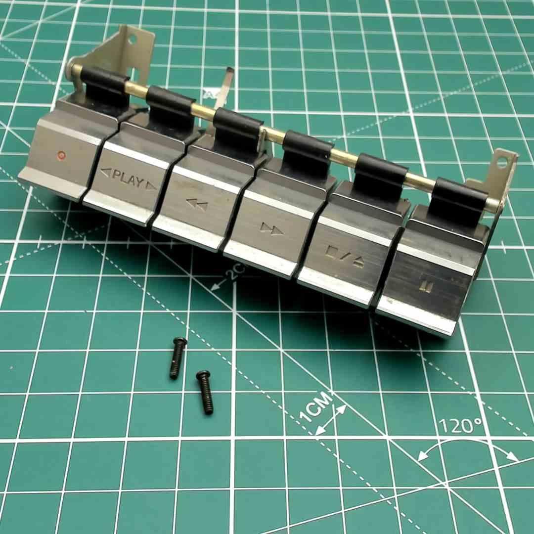 Replacement Cassette Deck Keyboard for Boombox, JVC PC-30